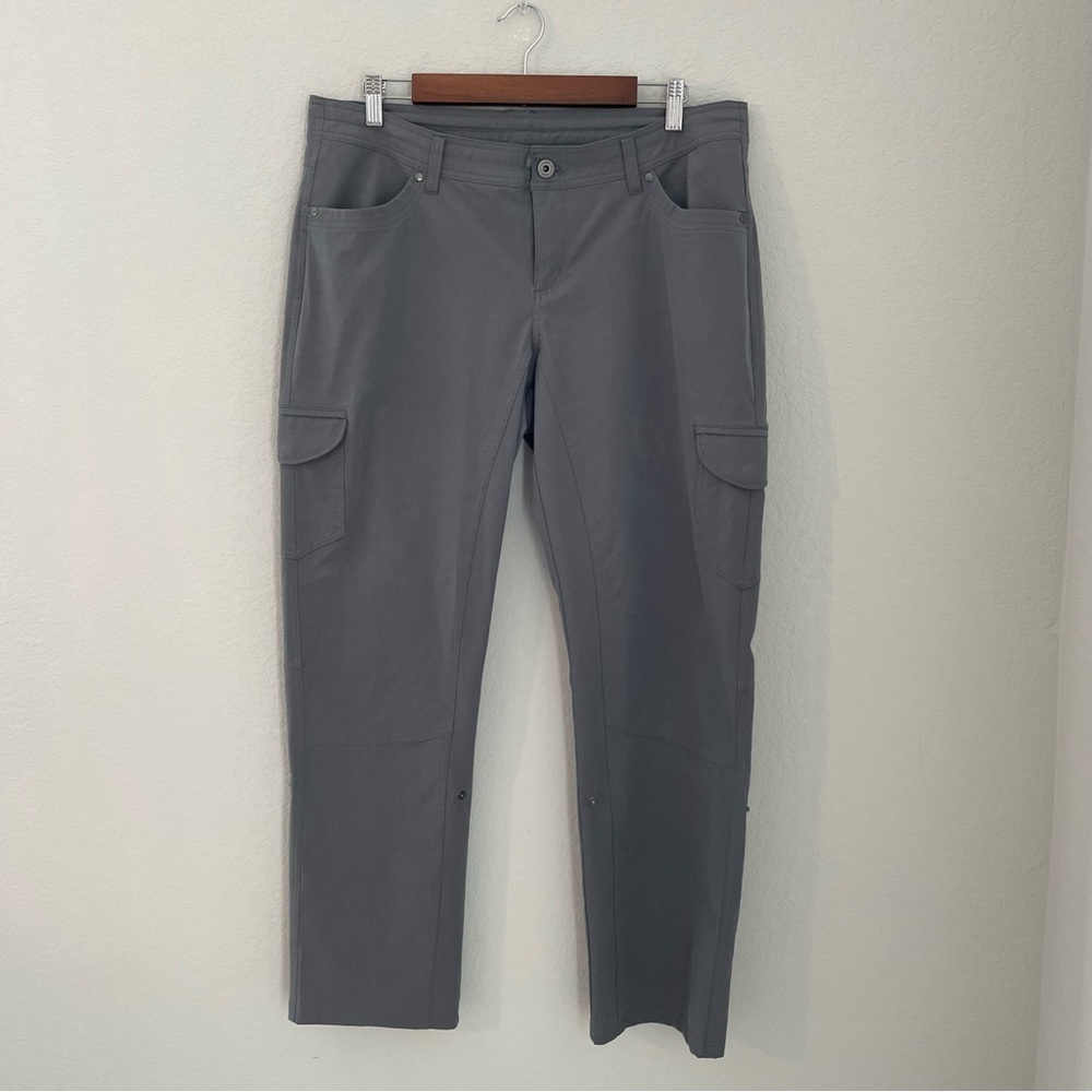 Khul Freeflex Roll Up Pants 6326 Size 14 Short Gray